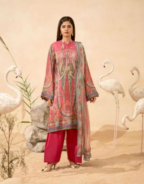 EZURE by Gull Jee - UNSTITCHED 3 PIECE LUXURY PRINTED LAWN COLLECTION - A11