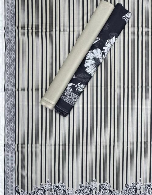 Bin Saeed Unstitched Premium Digital Printed Summer Lawn Collection - A68