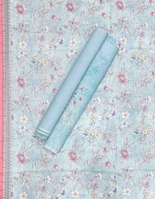 Bin Saeed Unstitched Premium Digital Printed Summer Lawn Collection - A69