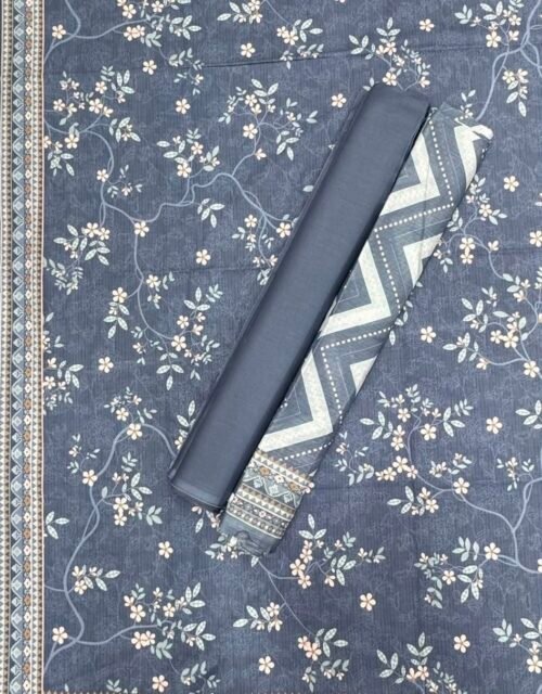 Bin Saeed Unstitched Premium Digital Printed Summer Lawn Collection - A74