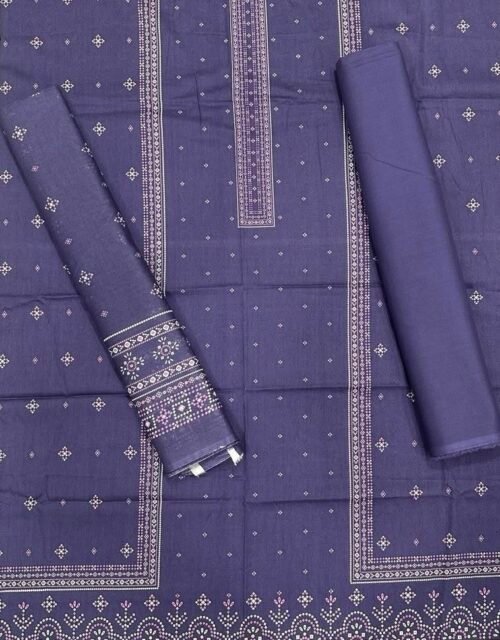 Bin Saeed Unstitched Premium Digital Printed Summer Lawn Collection - A76