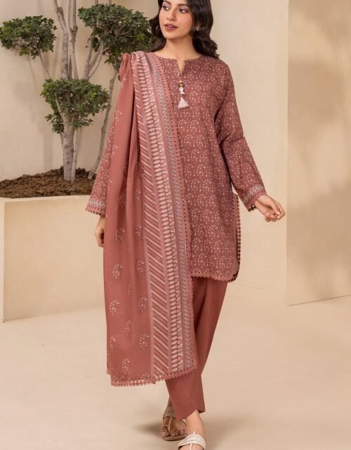 Zellbury Premium Unstitched 3 Piece Printed Lawn Collection  - D151 (WUS26X30755)