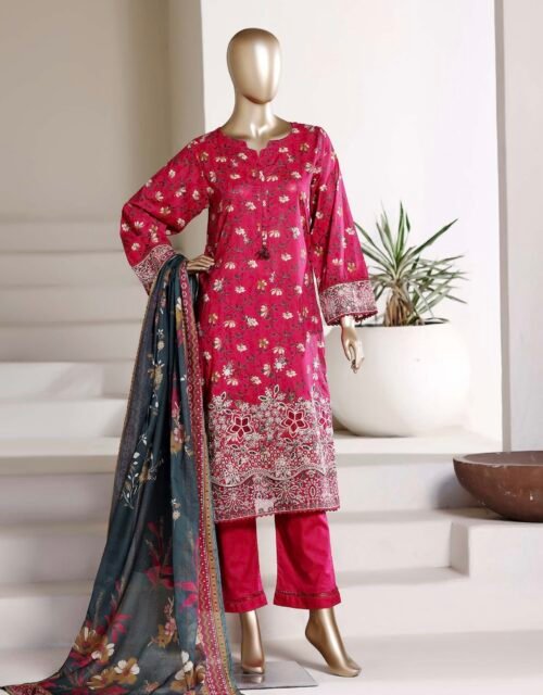Amyrah By Sadabahar Embroidered Lawn Stitched 3 Piece Suit Festive Collection - D08