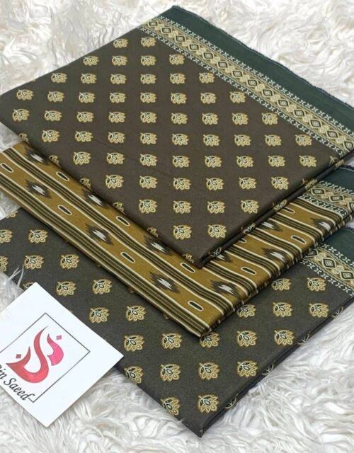 Bin Saeed Unstitched Premium Digital Printed Summer Lawn Collection - A95