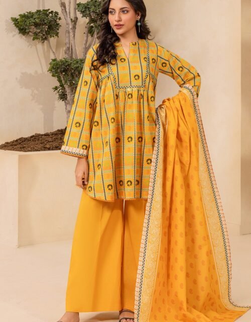 Zellbury Premium Unstitched 3 Piece Printed Lawn Collection  - D160 (WUS26X30540)