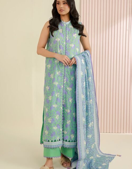 Zellbury Premium Unstitched 3 Piece Printed Lawn Collection  - D173 (WUS26X30941)