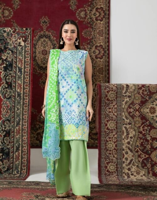 PREMIUM ZARIYAB by Gull Jee - Luxury Unstitched 3 Piece Exclusive Embroidered Lawn Collection - A08