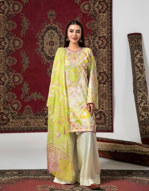 PREMIUM ZARIYAB by Gull Jee - Luxury Unstitched 3 Piece Exclusive Embroidered Lawn Collection - A11