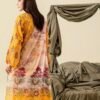 POPINN By Gull Jee - Premium Unstitched 3 Piece Fancy Printed Lawn Collection Vol. 7 - A05 - Image 2