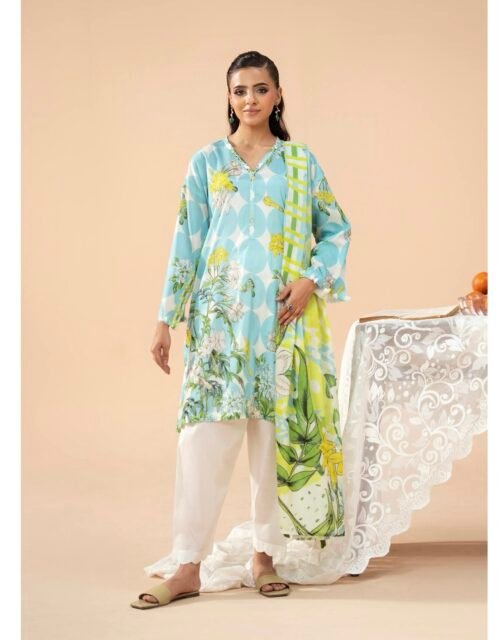 POPINN By Gull Jee - Premium Unstitched 3 Piece Printed Lawn Collection Vol. 9 - A05