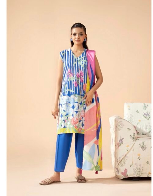 POPINN By Gull Jee - Premium Unstitched 3 Piece Printed Lawn Collection Vol. 9 - A11
