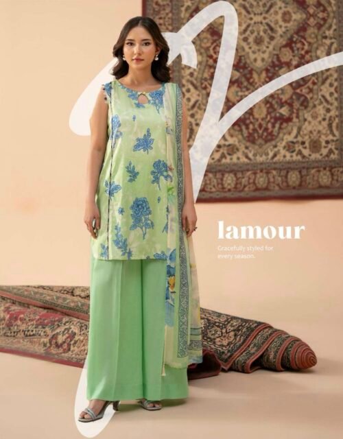 JAZMIN BY GULL JEE - Unstitched 3 Piece Digital Printed Lawn Collection - A02