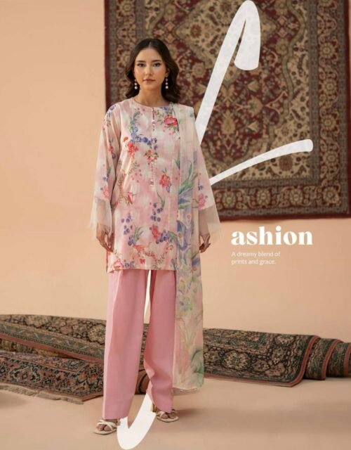 JAZMIN BY GULL JEE - Unstitched 3 Piece Digital Printed Lawn Collection - A04