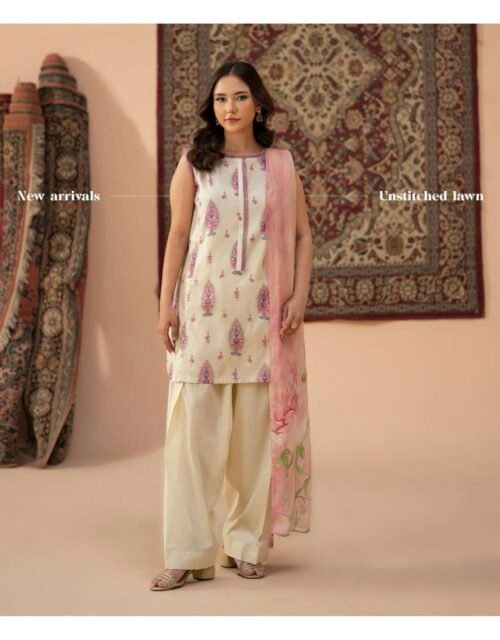 JAZMIN BY GULL JEE - Unstitched 3 Piece Digital Printed Lawn Collection - A06
