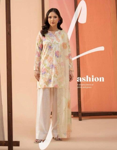 JAZMIN BY GULL JEE - Unstitched 3 Piece Digital Printed Lawn Collection - A10