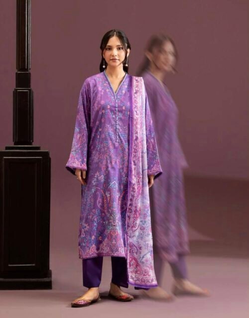 GUL E ZAR BY GULL JEE - Unstitched 3 Piece Digital Printed Lawn Collection - A06