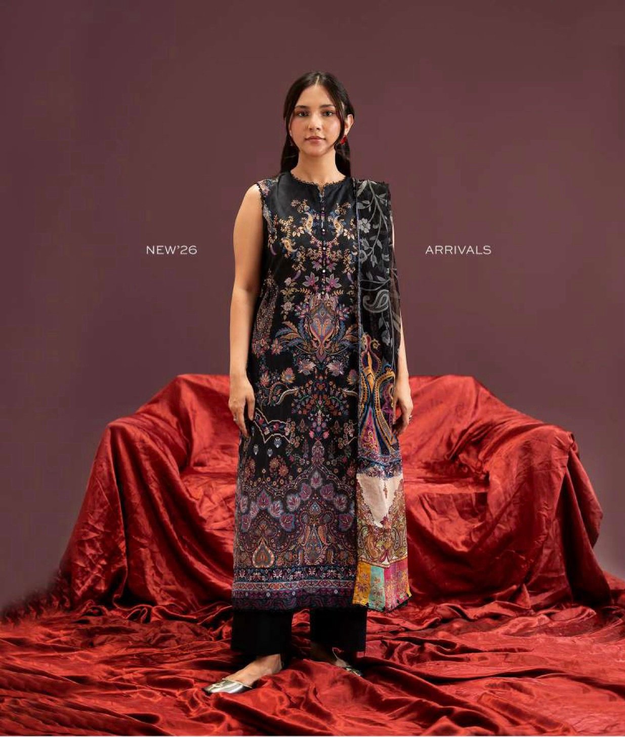 GUL E ZAR BY GULL JEE - Unstitched 3 Piece Digital Printed Lawn Collection - A08