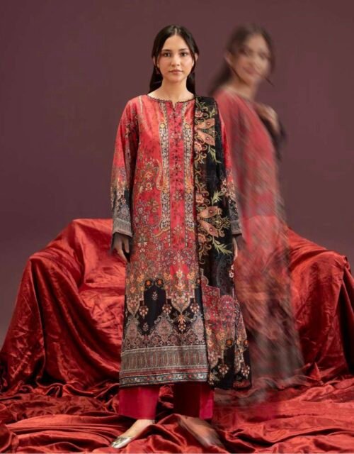 GUL E ZAR BY GULL JEE - Unstitched 3 Piece Digital Printed Lawn Collection - A11