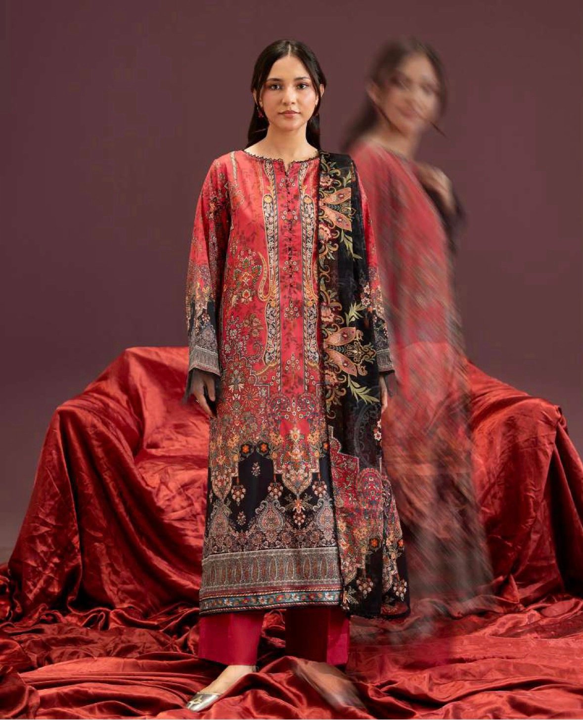 GUL E ZAR BY GULL JEE - Unstitched 3 Piece Digital Printed Lawn Collection - A11
