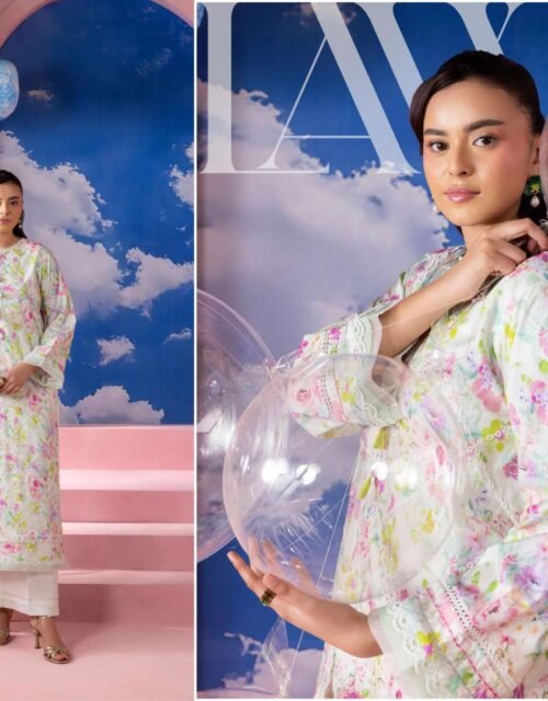 MUSFIRA by Gull Jee - Luxury Unstitched 3 Piece Exclusive Embroidered Lawn Collection - A04