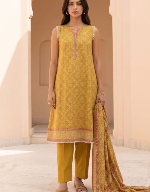 Zellbury Premium Unstitched 3 Piece Printed Lawn Collection  - D182 (WUS26X38066)